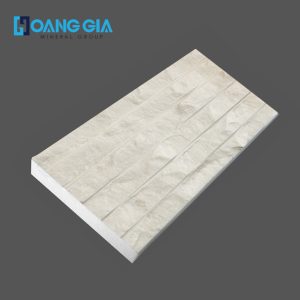 Chiseled Milky White Marble pic 7125
