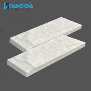 Split Milky White Marble 6125