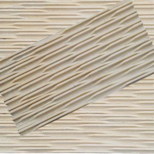 Comb Chiseled Yellow Marble 3