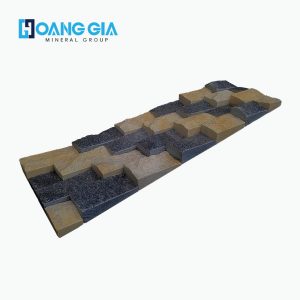 Yellow Marble Cross Split Surfaces 6 lines