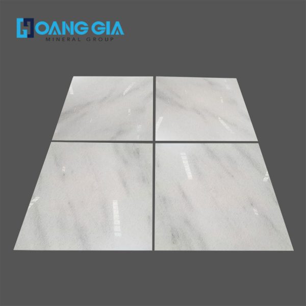Grey Streak White Marble Tiles faces 11