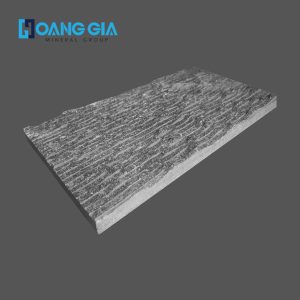 Mini Chiseled Lines Black Marble 01